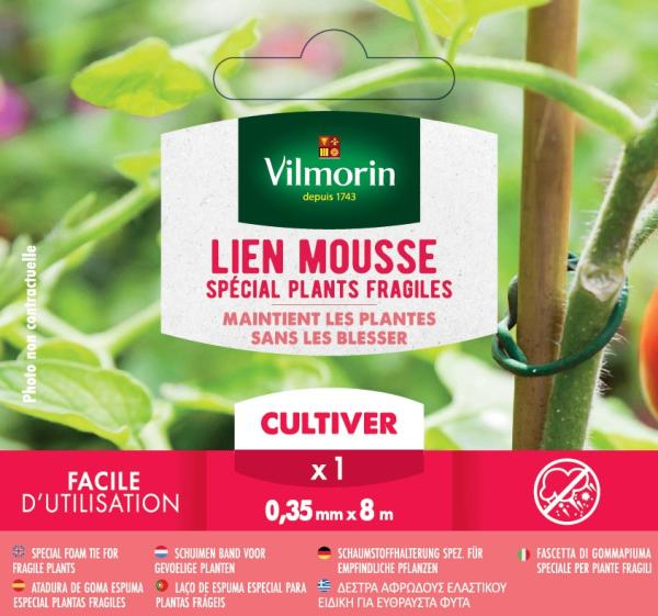 Matériel de jardinage - Lien Mousse Jeunes Pousses Fragiles - 3.5 mm - PACKAGING_RECTO